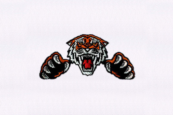 Attacking Tiger: A Sweatshirt Embroidery Review