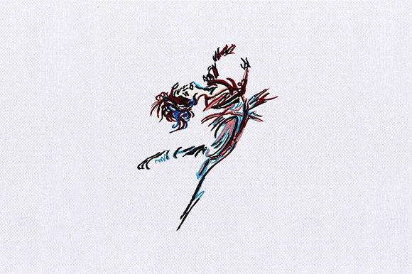 Ballerina Art Brush: An Embroidery Designer's Review