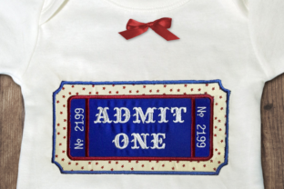 Carnival Ticket Applique: A Real Project Review