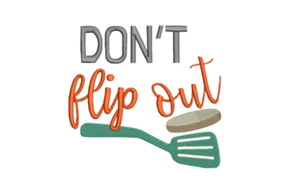 Don't Flip Out – A Seller's Review of This Pancake Kitchen Embroidery Design