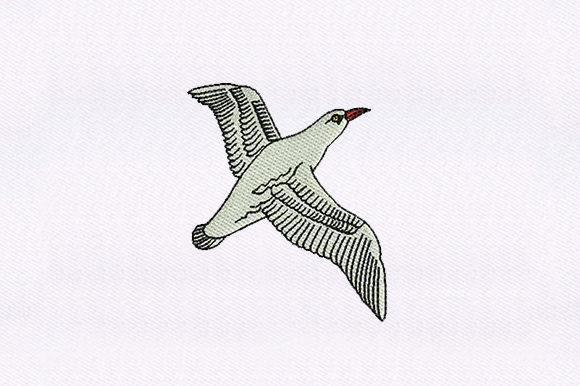 Flying Seagull Bird: Seasonal Embroidery Review
