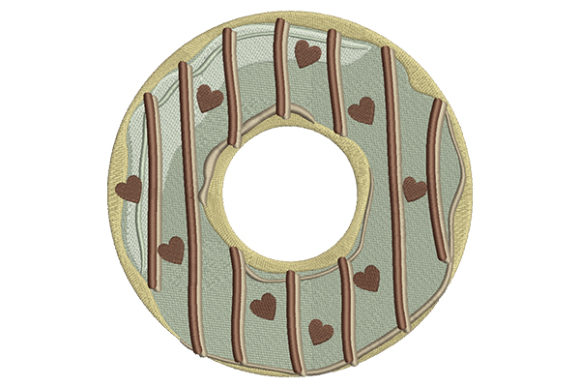 Green Dessert Donut: A Seasonal Embroidery Review