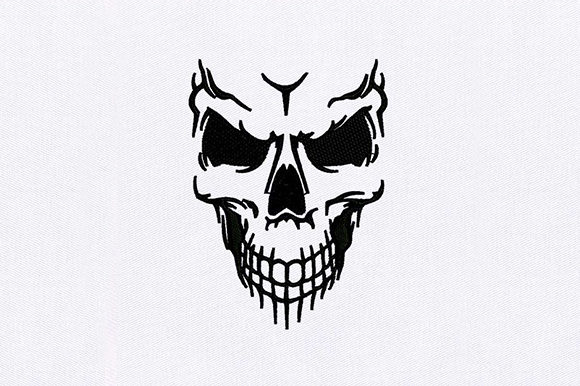 Human Skull Face: A Business-Ready Embroidery Review