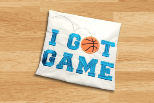 I Got Game Basketball Applique Review for Sellers