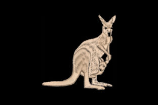 Kangaroo – A Single-Color Design for Meaningful Gifts