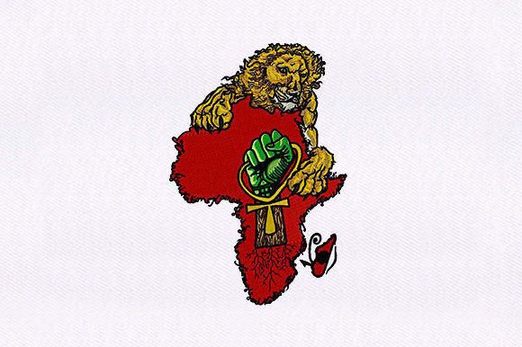 Lion African Continent: A Seller’s Embroidery Review
