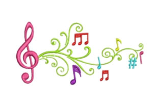 Musical Notes: A Boutique Sweatshirt Embroidery Review