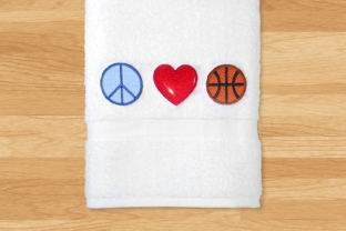 Peace Love Basketball Applique: A Designer's Holiday Review