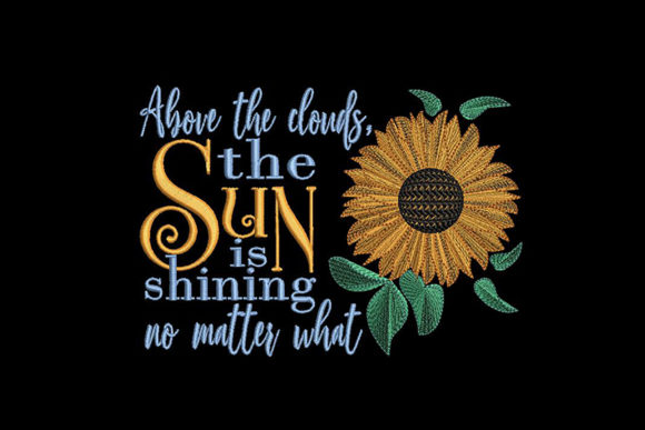 Sunflower and Inspirational Quote: A Design Review for Small Business Merch