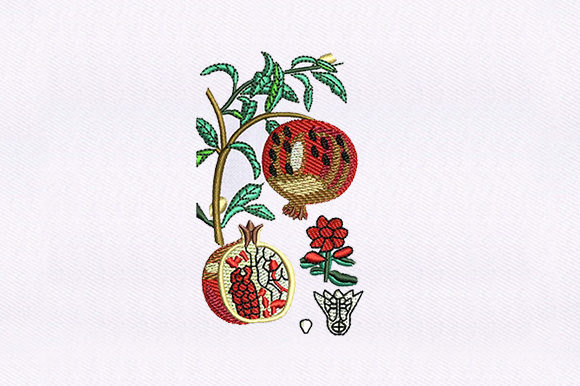 Vines Pomegranate: A Seasonal Embroidery Review